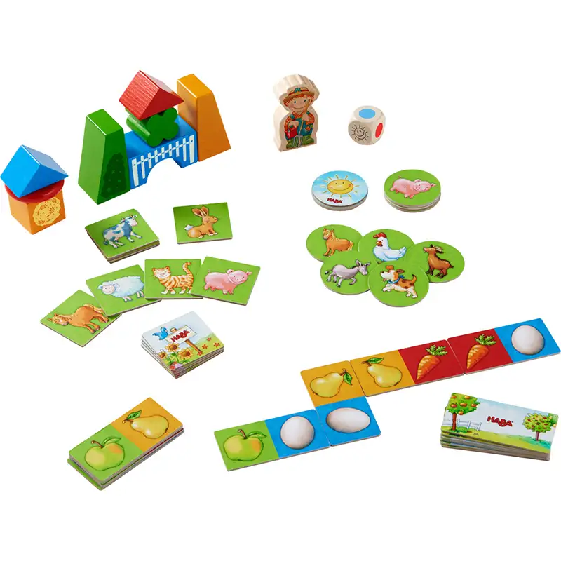 Spel HabaMina Första Spel, 10 Olika