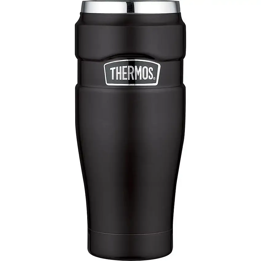 Termos ThermosKing Stål 470 ml Svart Läcksäker