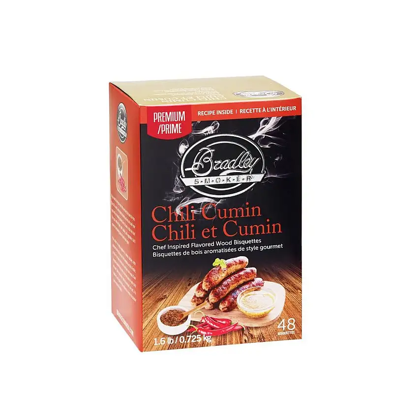 BradleyChili Cumin Briketter 48-pack Premium Collection