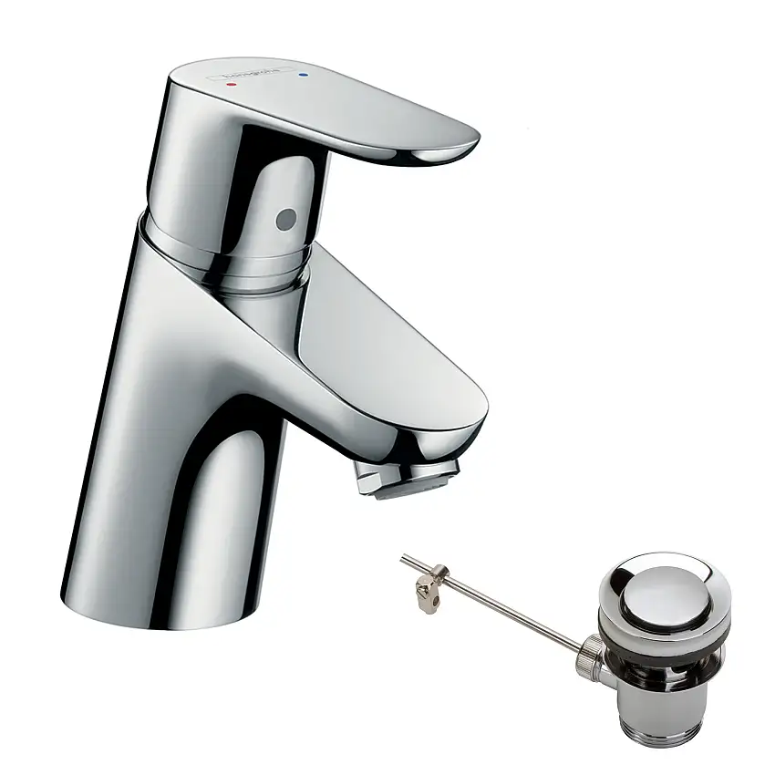 Tvättställsblandare HansgroheFocus 70Med Lyftventil