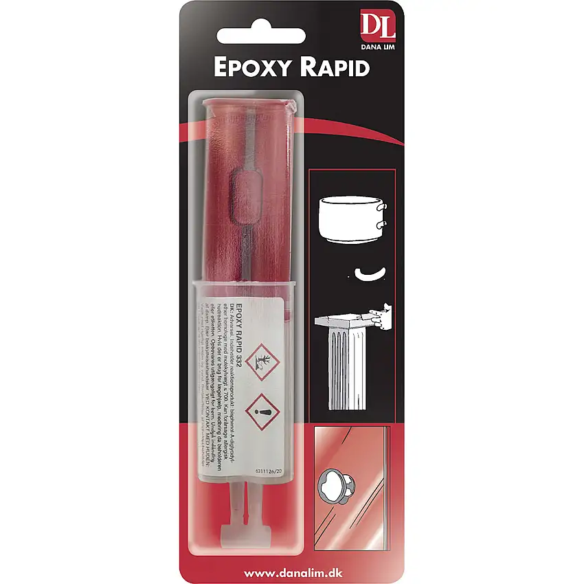 Epoxylim DanalimRapid 332 24 ml för Flermaterial
