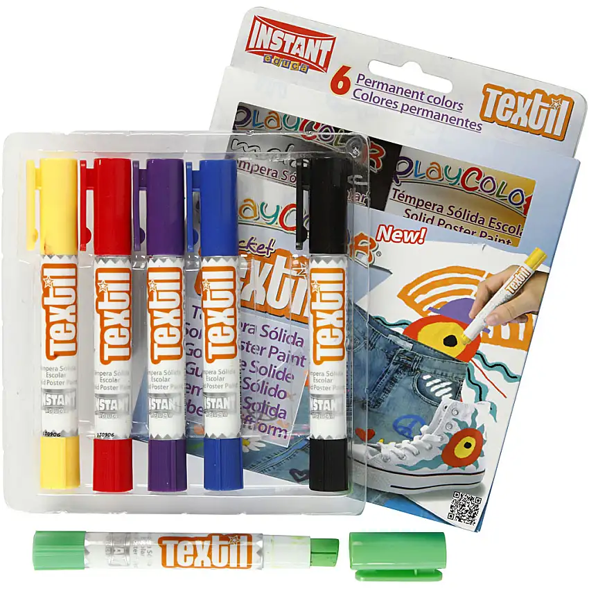 Textilfärg Creativ CompanyPlaycolor Mixade Färger 1 Förp