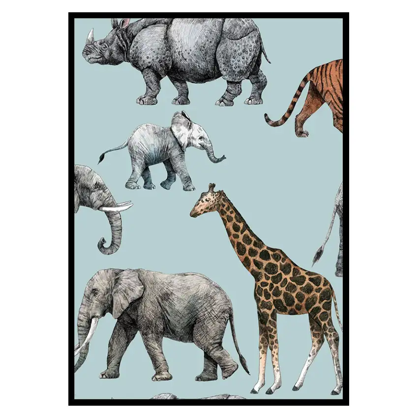 Poster GallerixAfrican WildStorlek: 21x30 cm