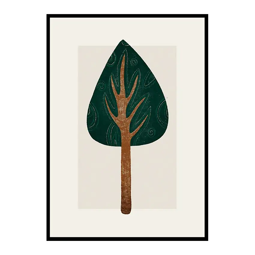 Poster GallerixAbstract Tree No1Storlek: 30x40 cm