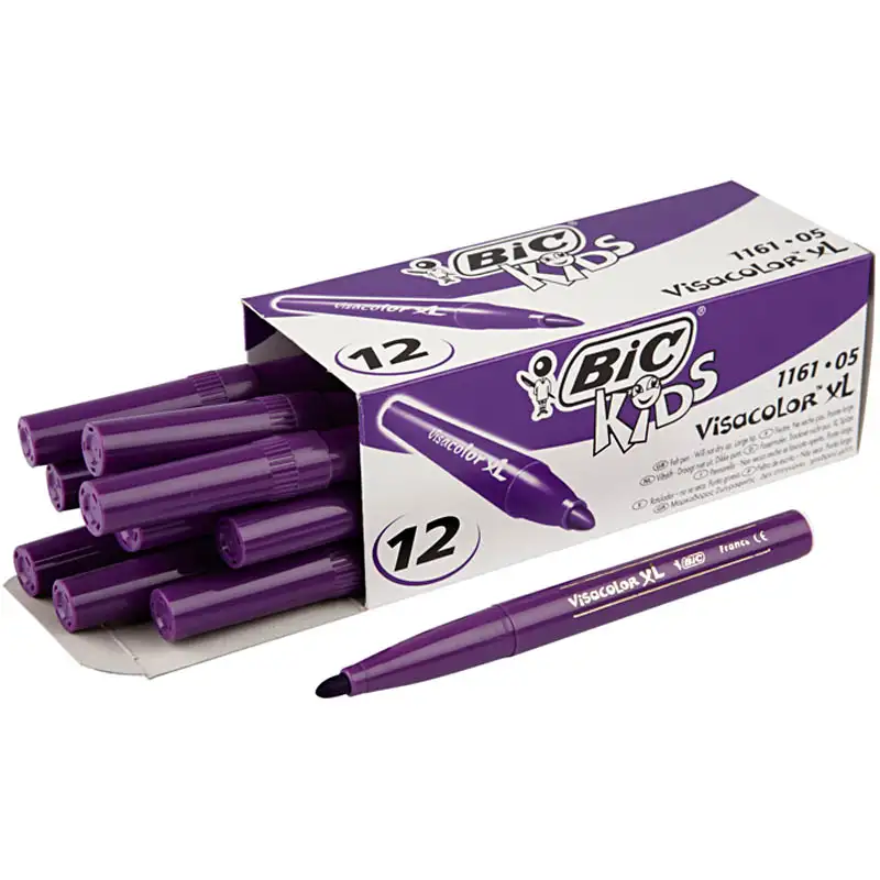 Tusch Creativ CompanyVisa Color Spets 3 mm 1 FörpMörklila, 12 st