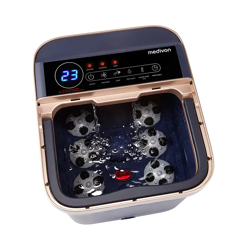 Fotmassageapparat MEDIVONHydro Blue
