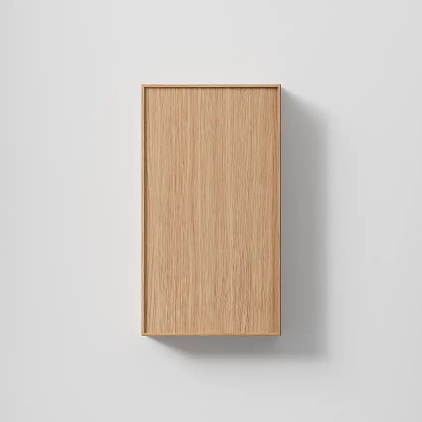 Väggskåp INRSense 40/15Natural Oak, Vänster