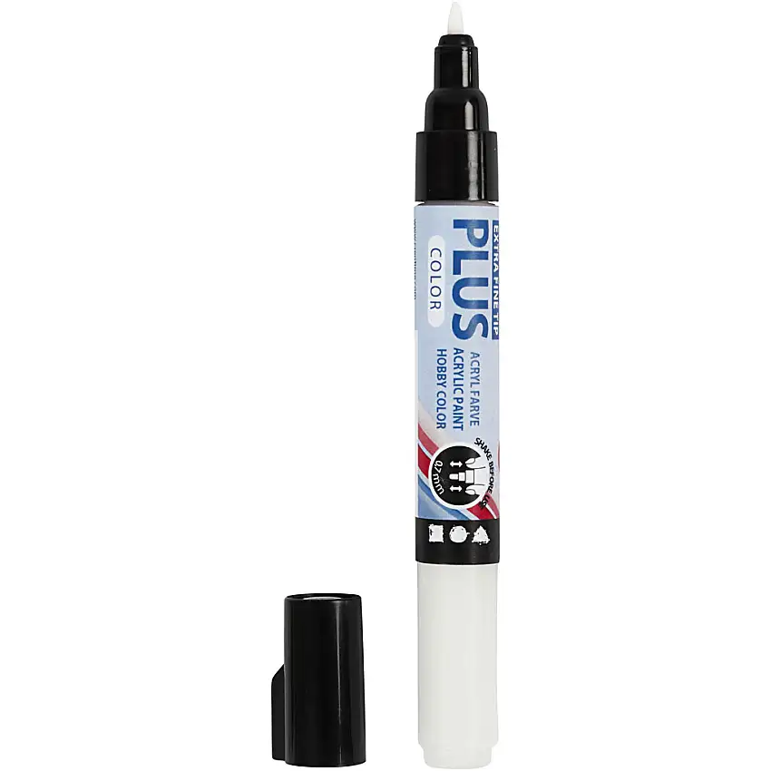 Tusch Creativ CompanyPlus Color 14,5 cm Spets 0,7 mmRåvit