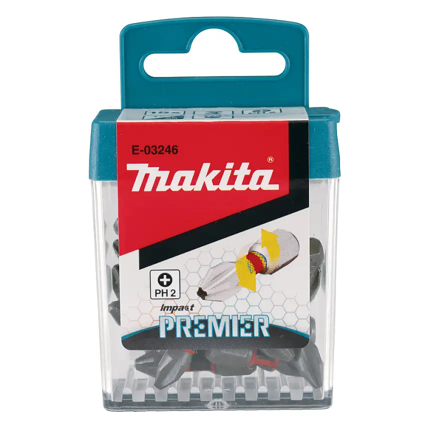 Bits MakitaImpact Premier E-03246 PH2 25 mm 15-pack