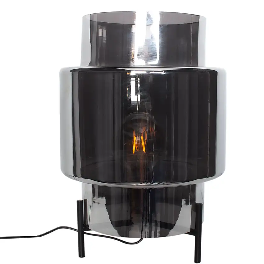 Bordslampa By RydénsEbbotRök grå, Höjd: 370 mm