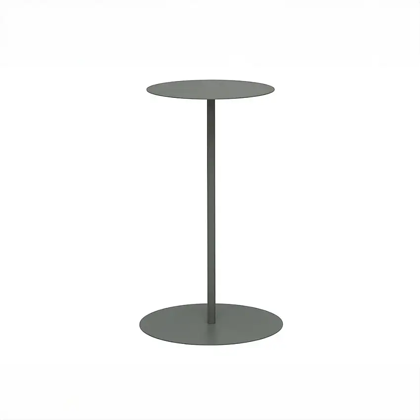 Sidobord HillerstorpJet Set Ø35x74 cmGrågrön