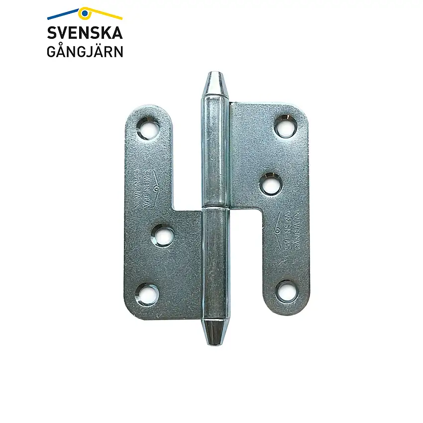 Gångjärn Leif Arvidsson1222-85Höger, Elförzinkad, Konisk knopp