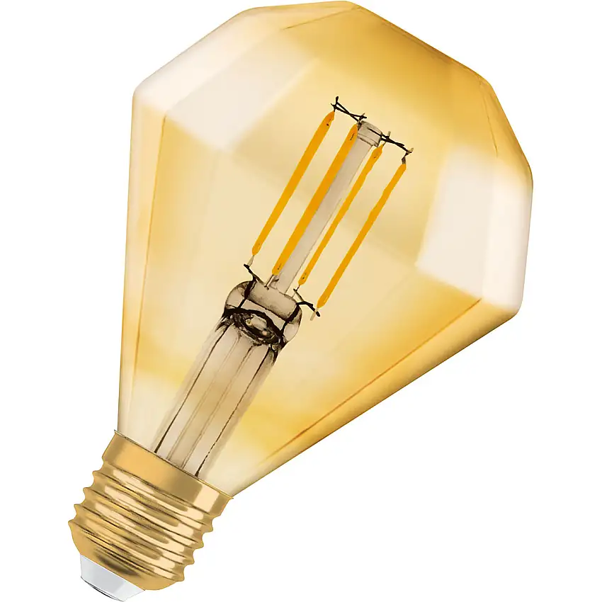 LED-Lampa OsramDiamond (40) E27 825 Gold 4.5W