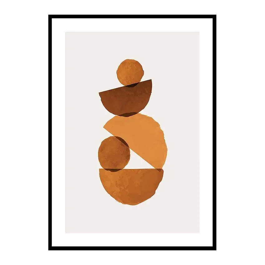 Poster GallerixAbstract Maroon No2Storlek: 50x70 cm