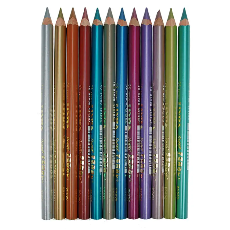 Färgpennor LyraSuper Ferby Metallic 12 Färger