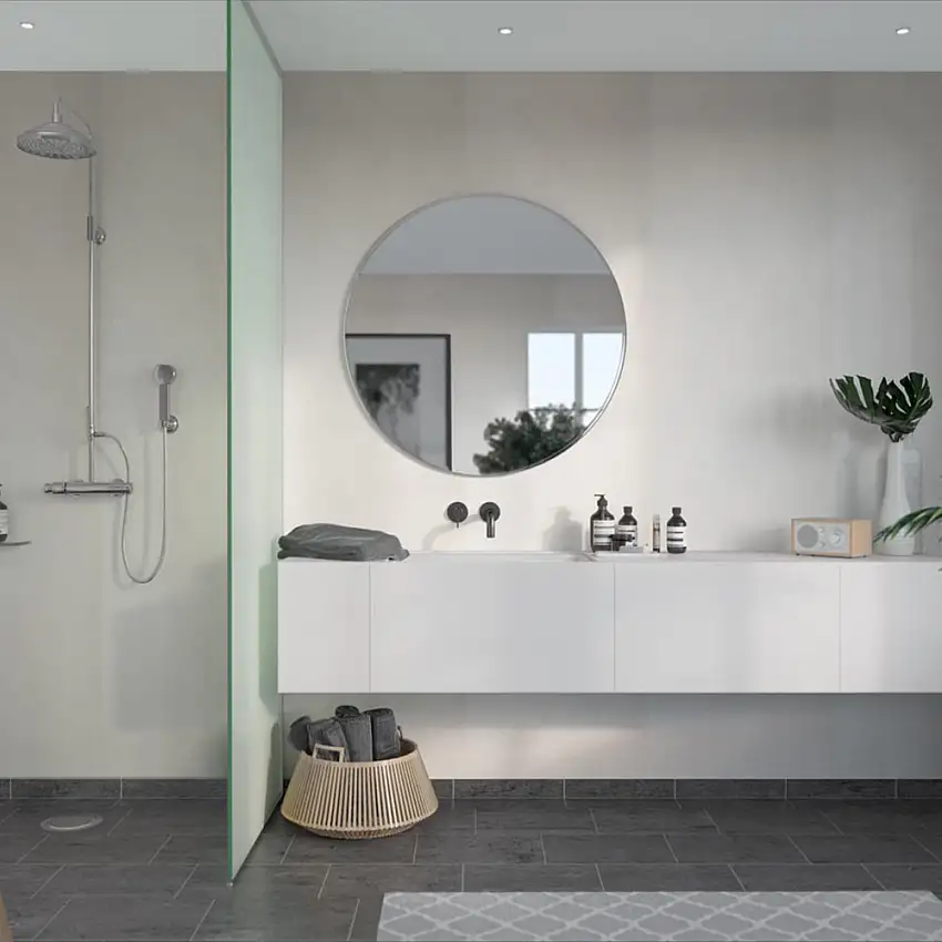 Våtrumsskiva FiboGrey Cement 2145-L00 S