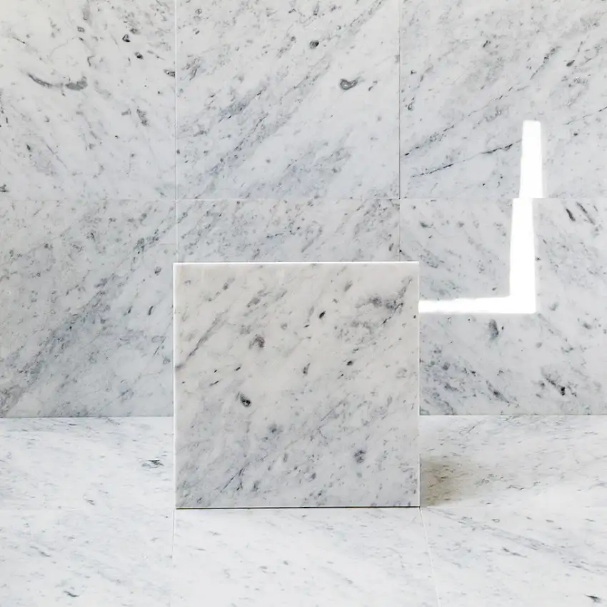 Marmor ArredoCarrara C Polerad Vit 30,5x30,5 cm