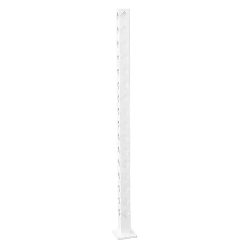 Hörnstolpe RecalStaket BolmenHöjd: 1510 mm, Vit