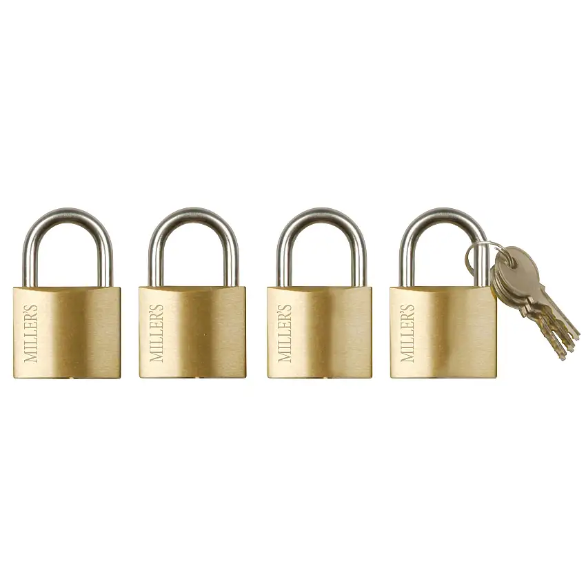 HänglåsMillers 4604 4-Pack