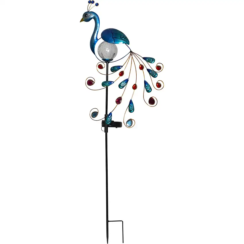 Solcellsdekoration Star TradingPeacock