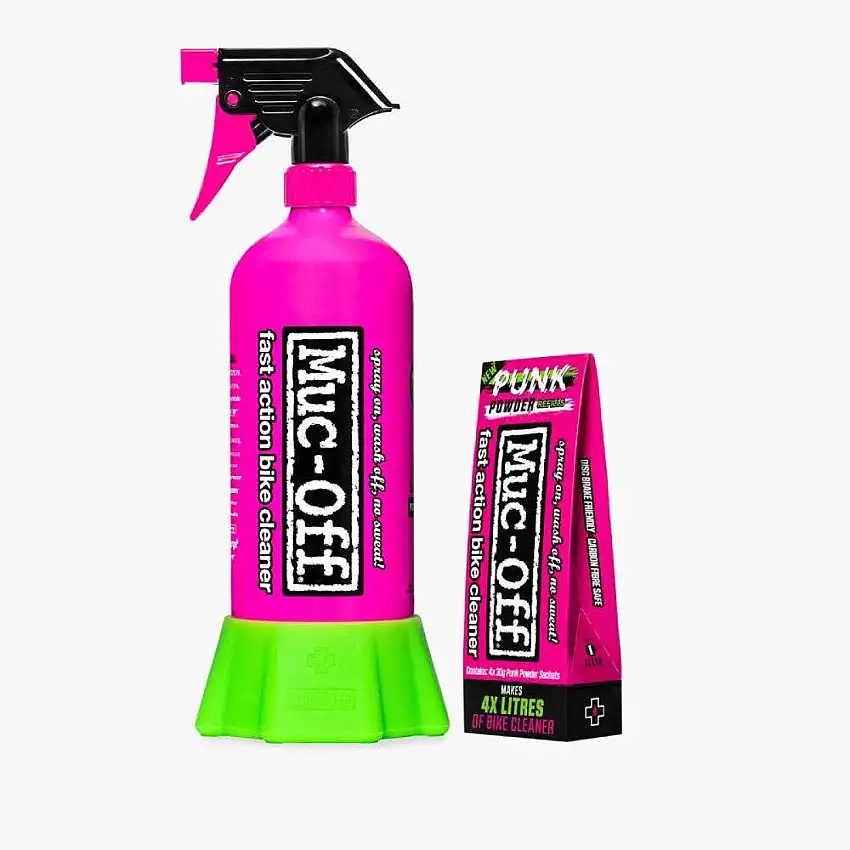 Mc Rengöring Muc-OffPunk Powder Bike Cleaner 4-Pack + Bottle For Life
