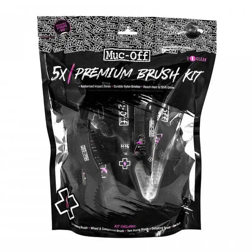 Mc Borstar Muc-Off5 X Premium Brush Kit