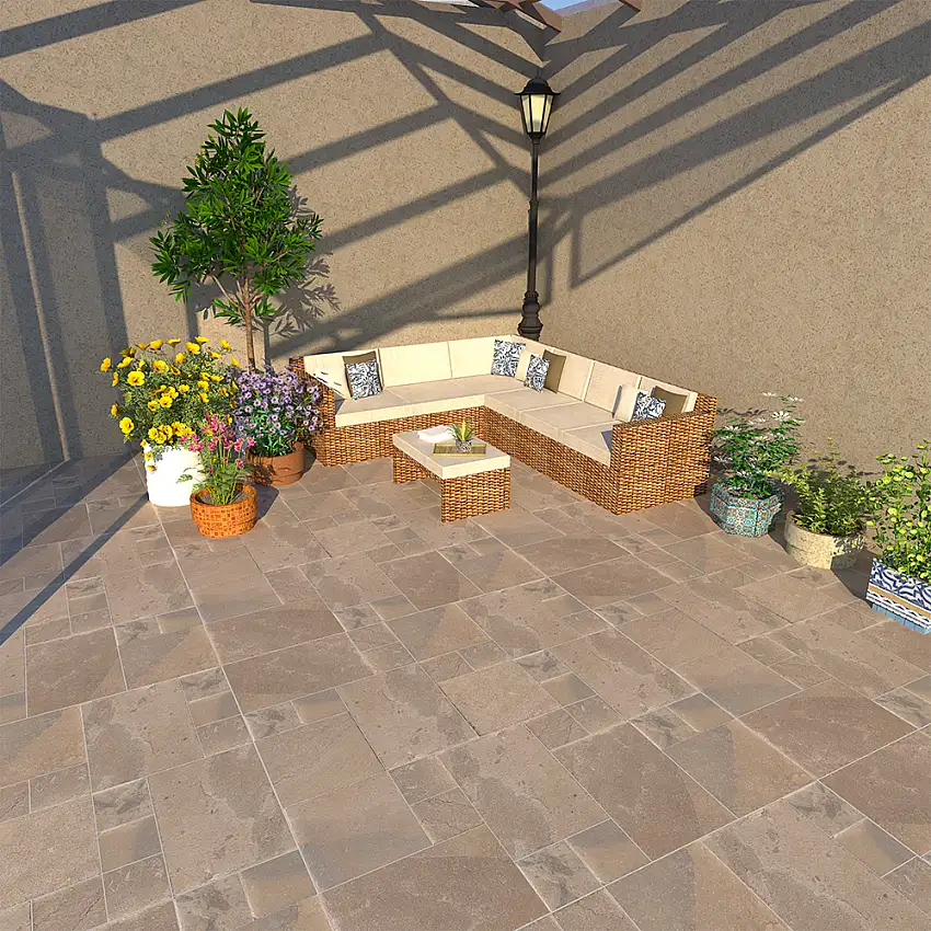 Klinker Coem CeramicheTuffeau Terra Modulo Brun