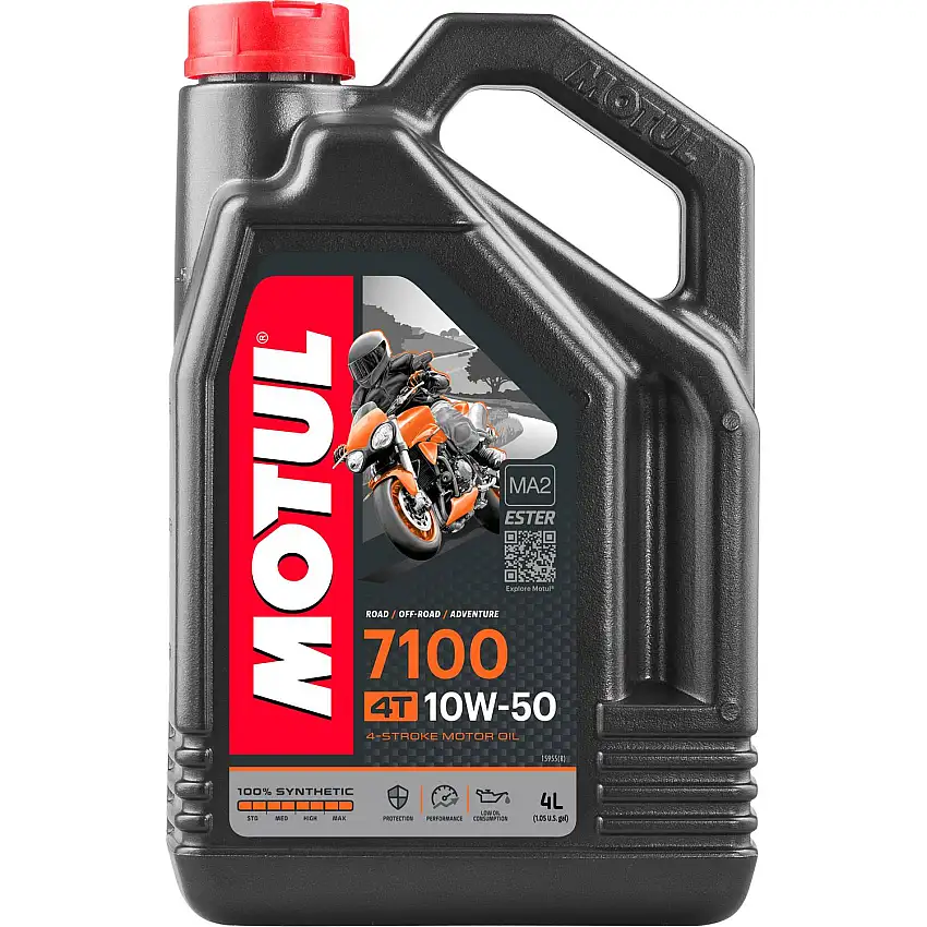Motorcykelolja Motul7100 4T 10W-504 L