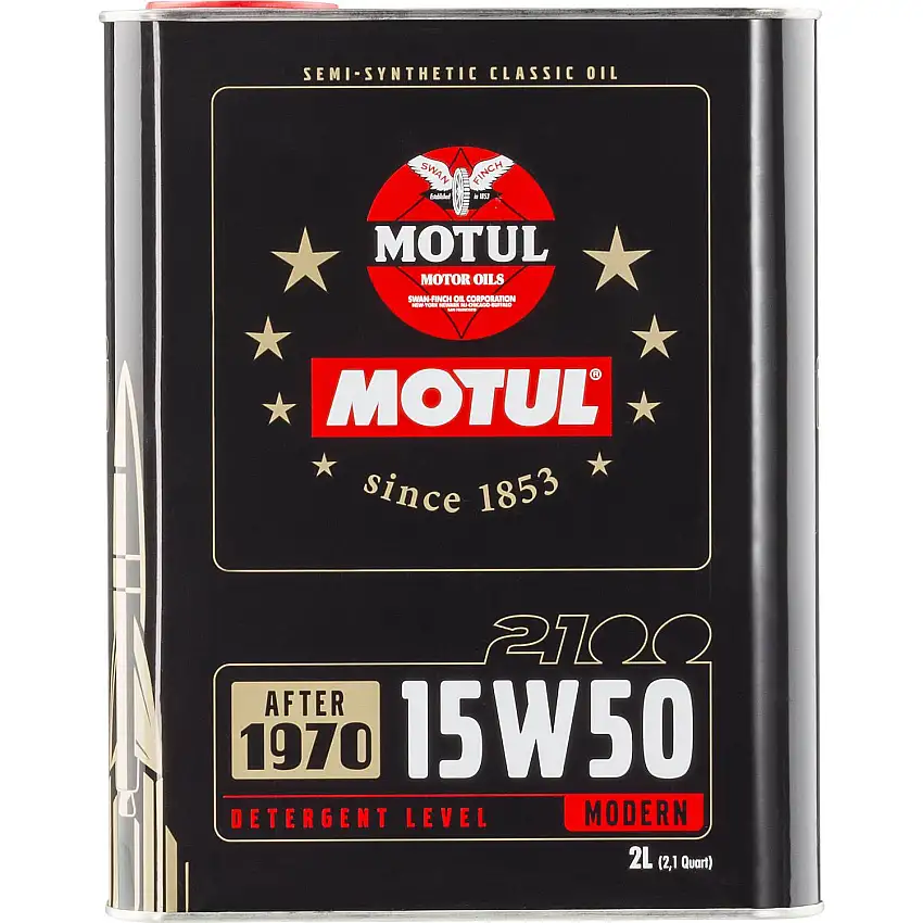 Motorolja MotulClassic Oil 15W-50 2 Liter