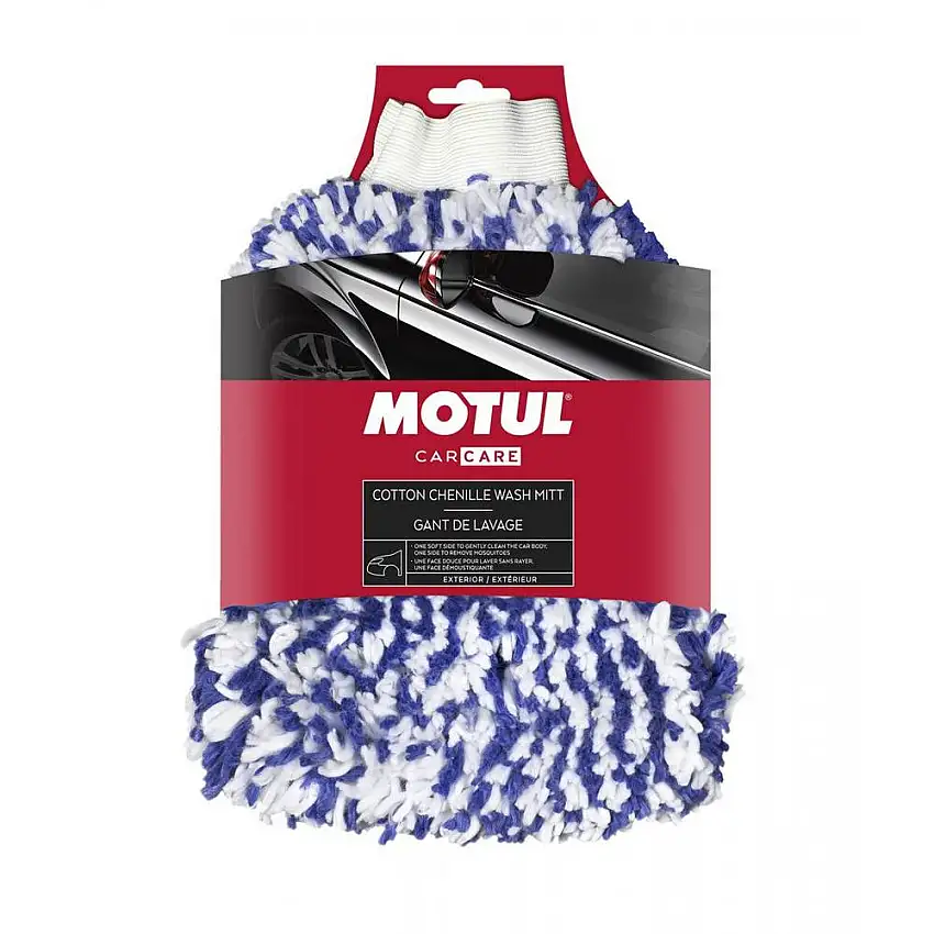 Tvätthandske MotulCotton Chenille Wash Mitt