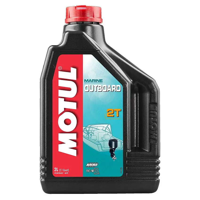 Marinolja MotulOutboard 2T 1 Liter2 L