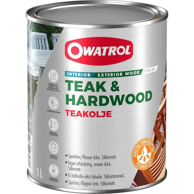 Teakolja OwatrolPenetrerande 1 Liter
