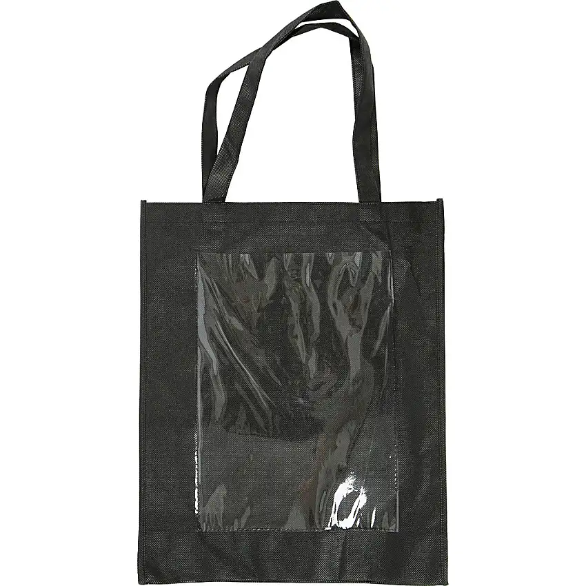Väska Creativ Companymed Plastfront Svart Stl 42X34X12 cm 1 St