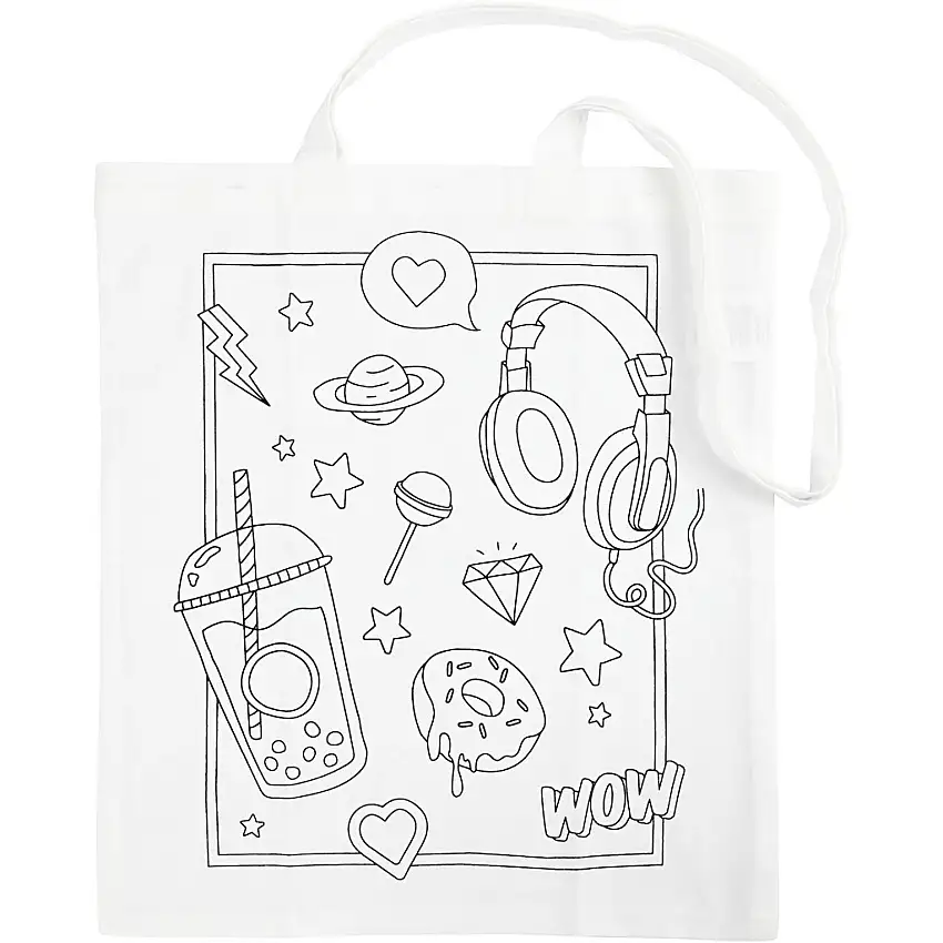 Textilkasse Creativ CompanyVit Stl 38X42 cm 130 g 1 St/1 St