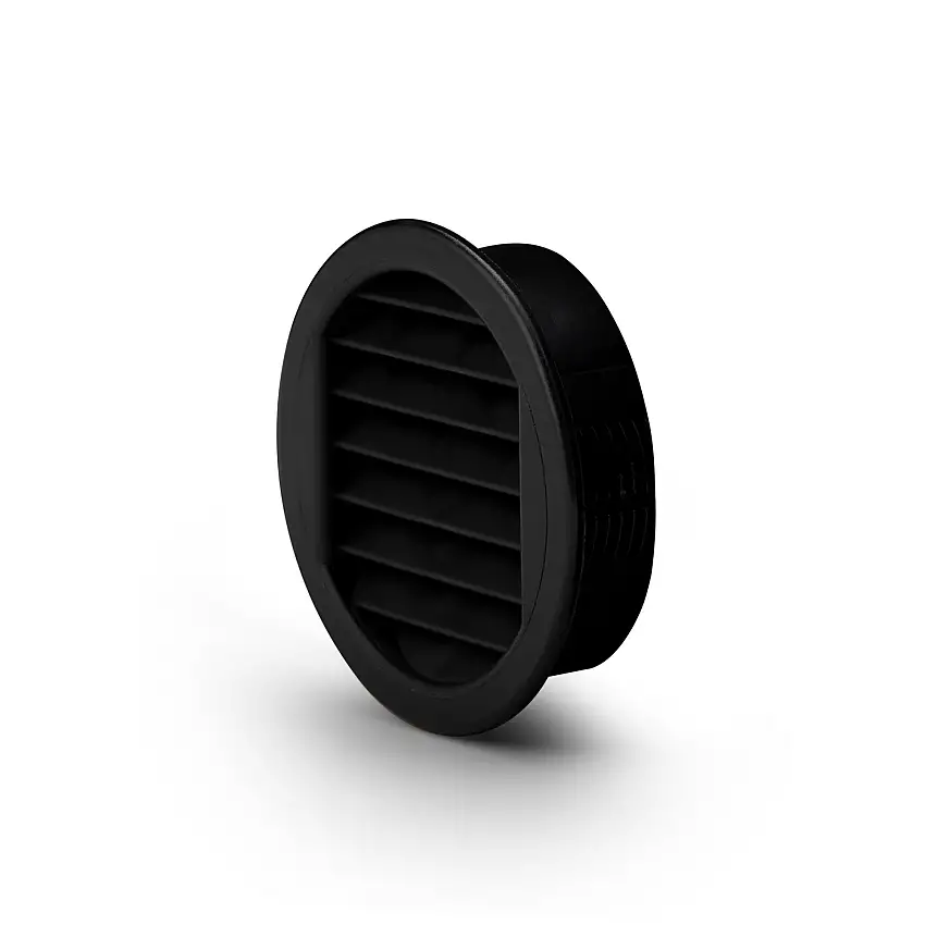 Ventilgaller FreshSkåp D50 4-packSvart