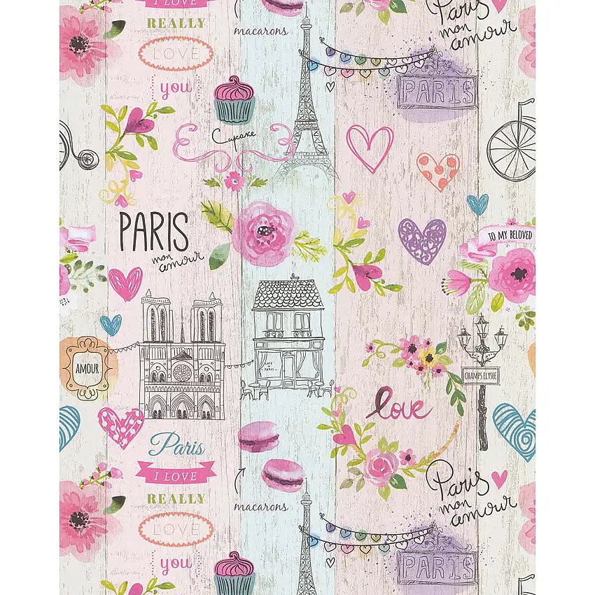 Tapet LutéceParis My Love 51164903