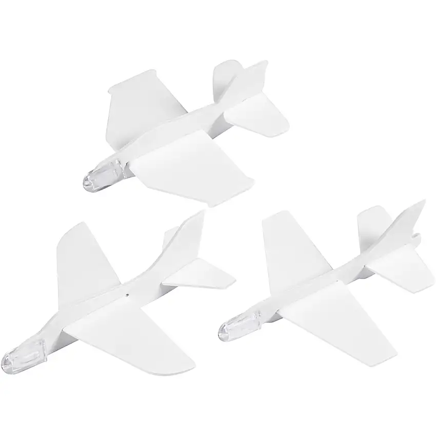 Flygplan Creativ CompanyVit 3 st/1 Förp