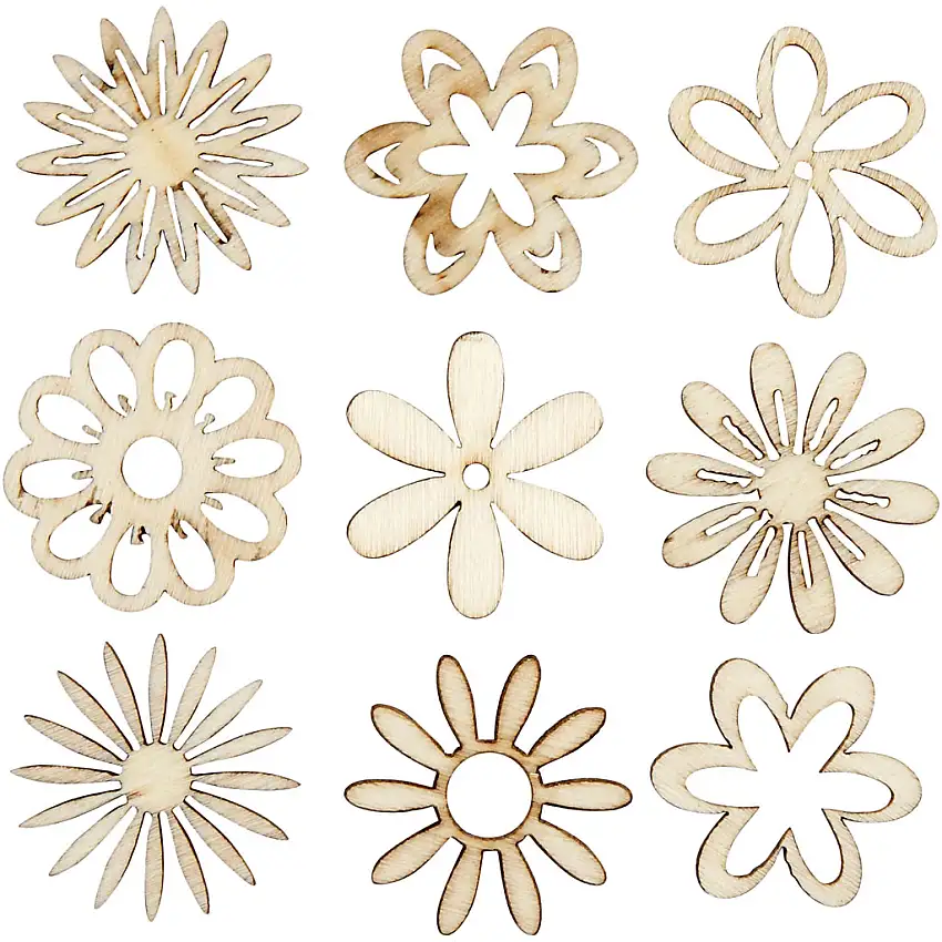 Trädekorationer Creativ CompanyBlommor Stl 28 mm 45 St/1 Förp