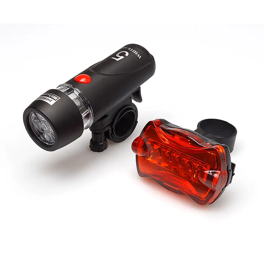 Cykellampa BrivBikeset 5 LED Paket Fram & Bak