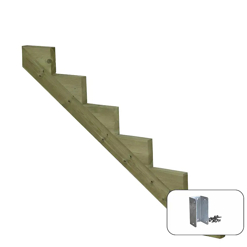 Vagnstycke PLUSinkl. BeslagHöjd: 1020 mm, 6-Steg