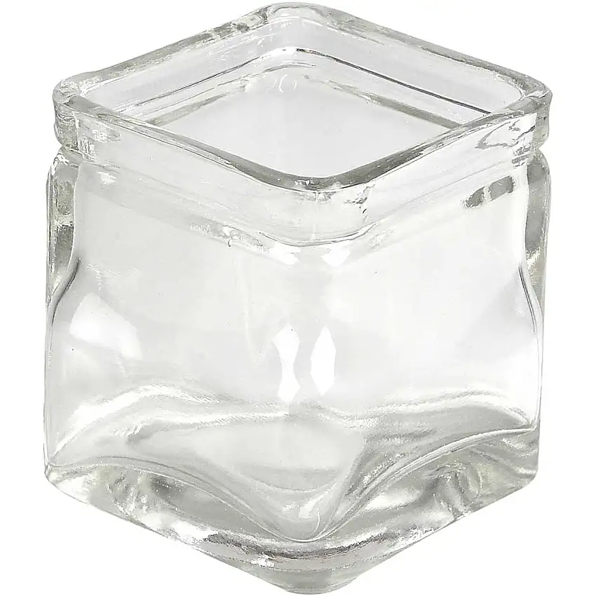 Värmeljushållare Creativ CompanyFyrkantiga 8 cm Stl 7,5X7,5 cm 12 St/1 Låda