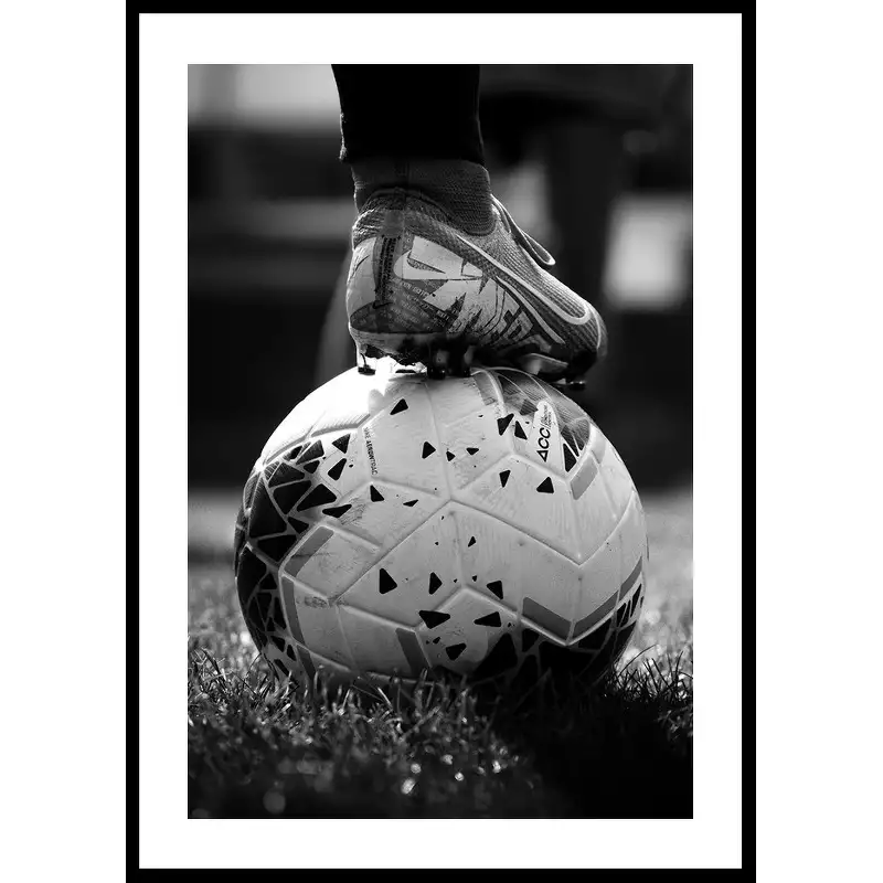 Poster GallerixSoccer Player No250x70 cm