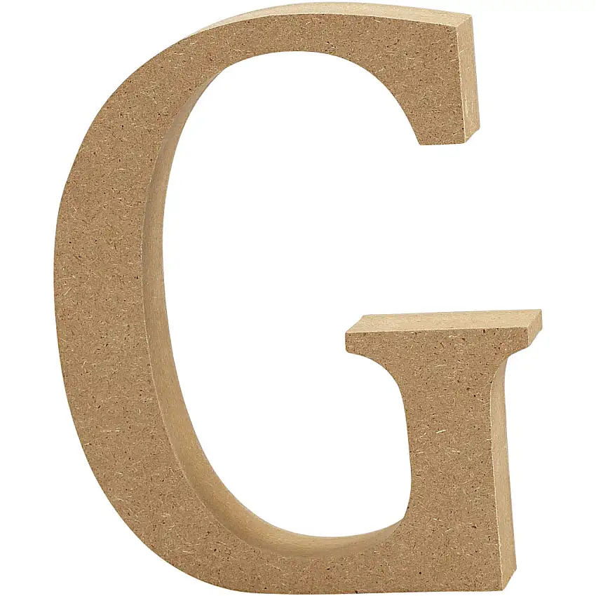 Bokstav Creativ Company8 cm Tjocklek 15 cm 1 stG