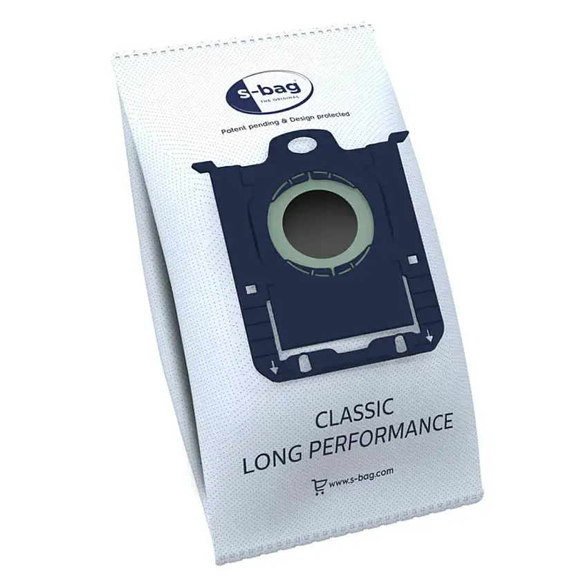 Dammsugarpåsar ElectroluxClassic Long Performance E201S S-Bag 4-pack