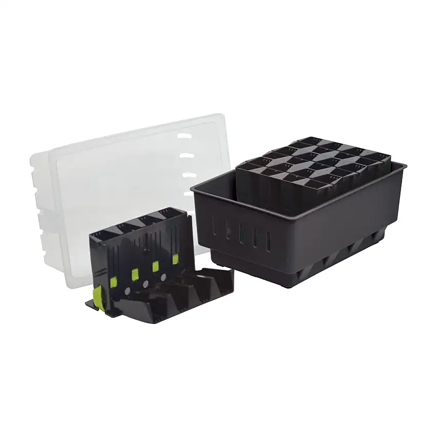 Minidrivhus Nelson GardenRootmasterSvart