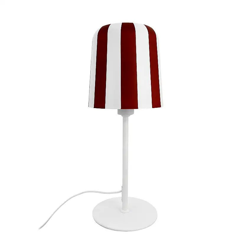 Bordslampa Dyberg LarsenGryVit/Röd