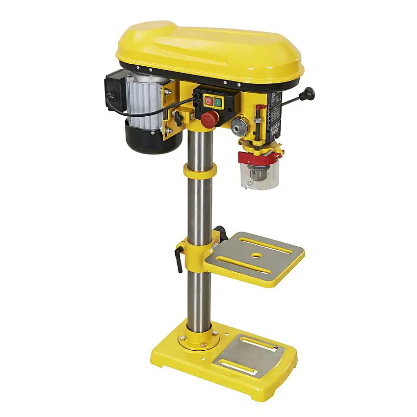 Pelarborrmaskin Werkraftmed skruvstäd och nödstopp 600W