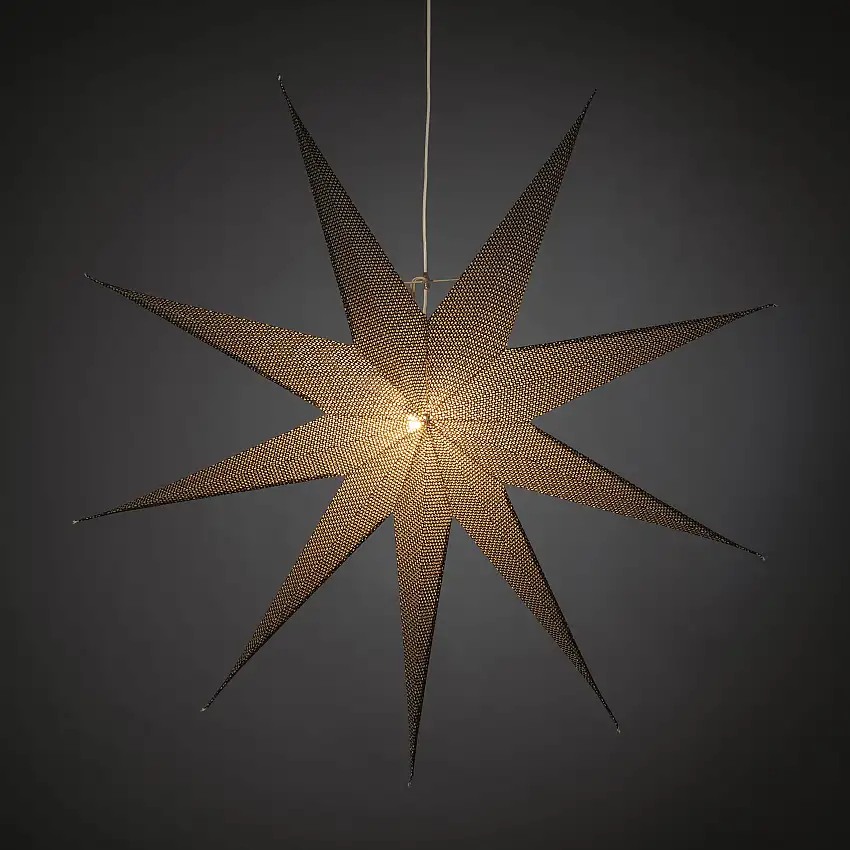 Adventsstjärna Gnosjö Konstsmide9-uddig 115 cm