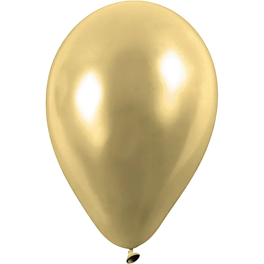 Ballonger Creativ CompanyRunda 23 cm 8 st/1 FörpGuld