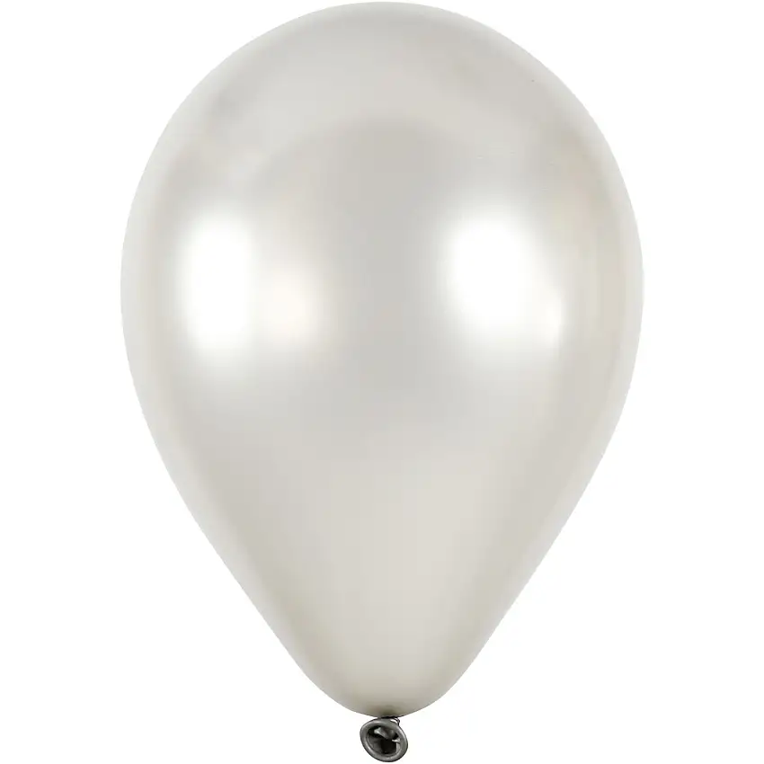 Ballonger Creativ CompanyRunda 23 cm 8 st/1 FörpSilver